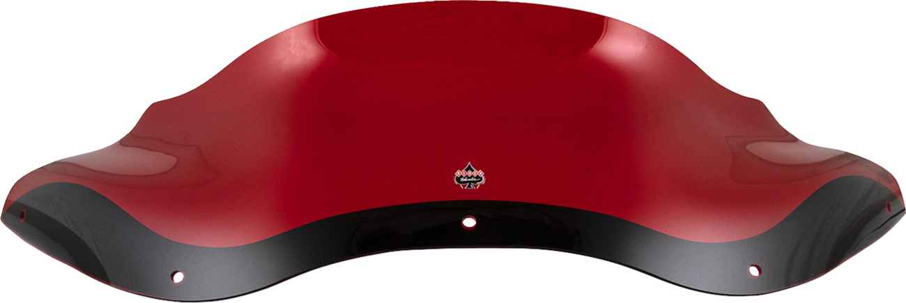 Kolor Flare® Windshield - 8" - Red - '98-'13 FLTR