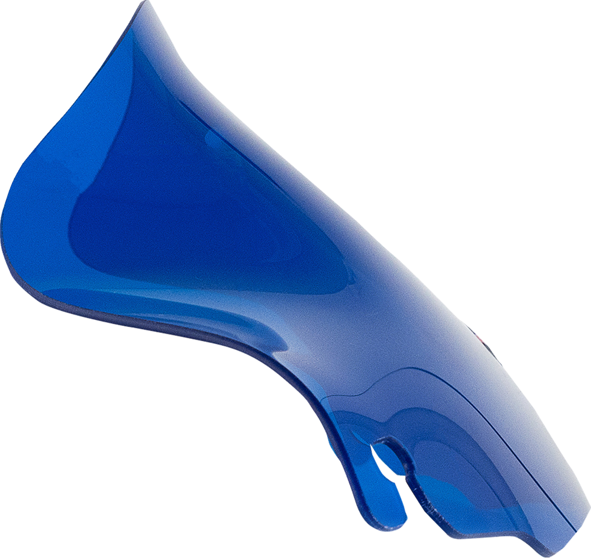 Kolor Flare® Windshield - 6-1/2" - Blue - '96-'13 FLHT/FLHX