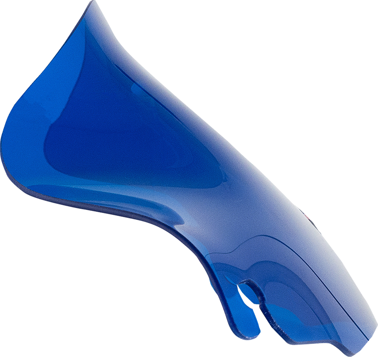 Kolor Flare® Windshield - 6-1/2" - Blue - '96-'13 FLHT/FLHX