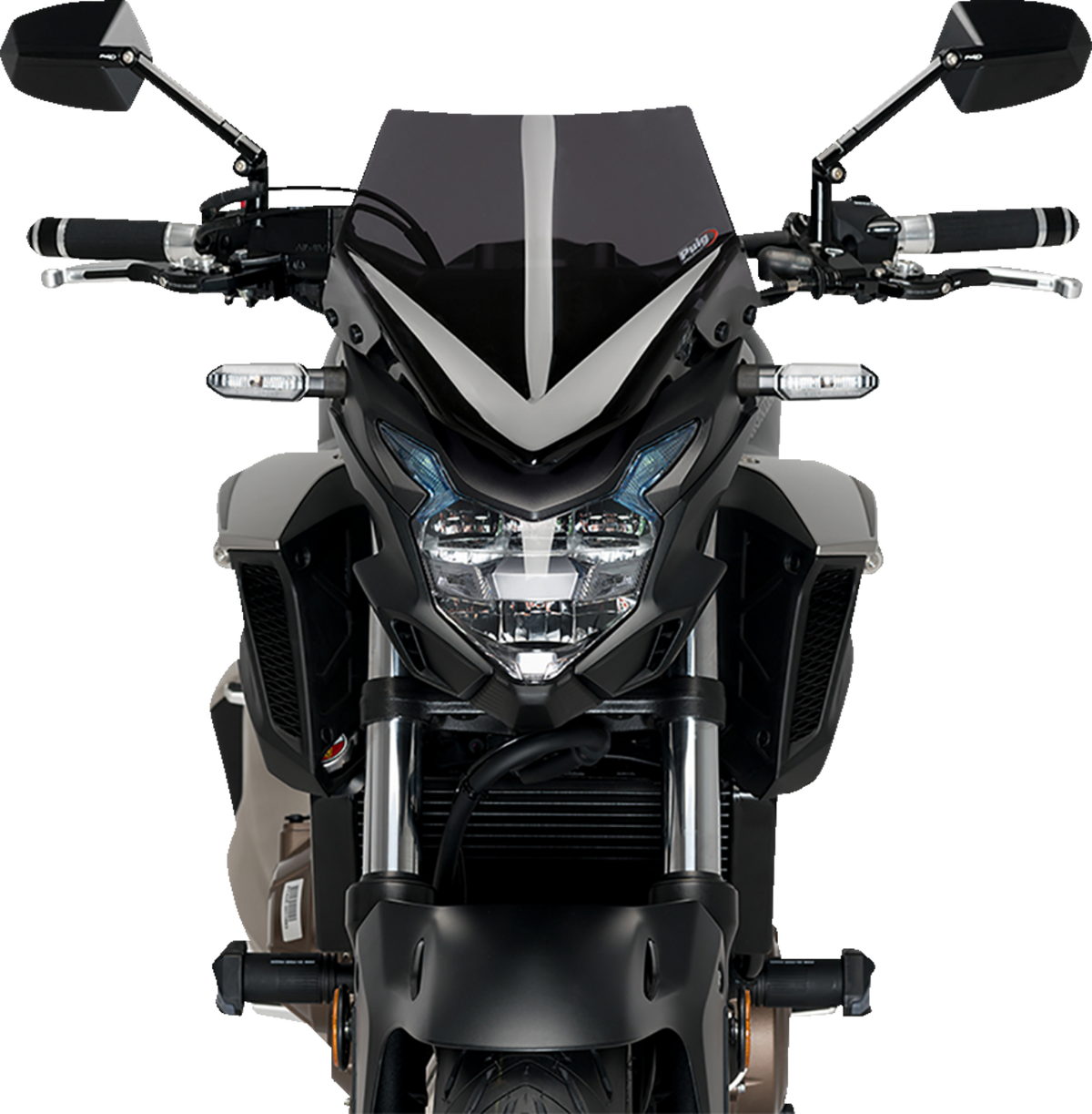New Generation Sport Windshield - Dark Smoke - CB500F
