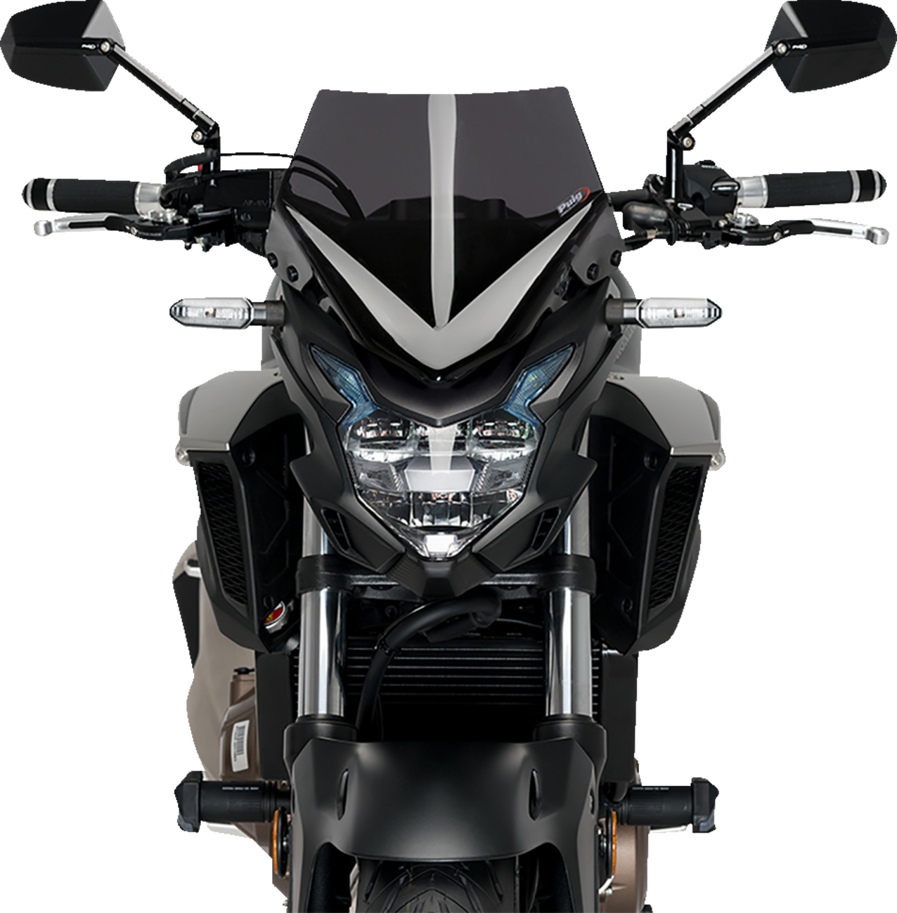 New Generation Sport Windshield - Dark Smoke - CB500F