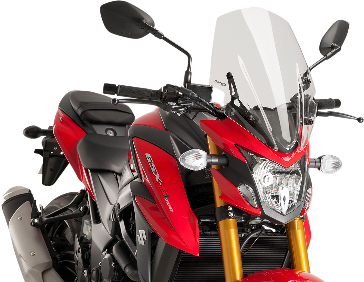 Race Windscreen - 17-1/4" - Clear - Suzuki