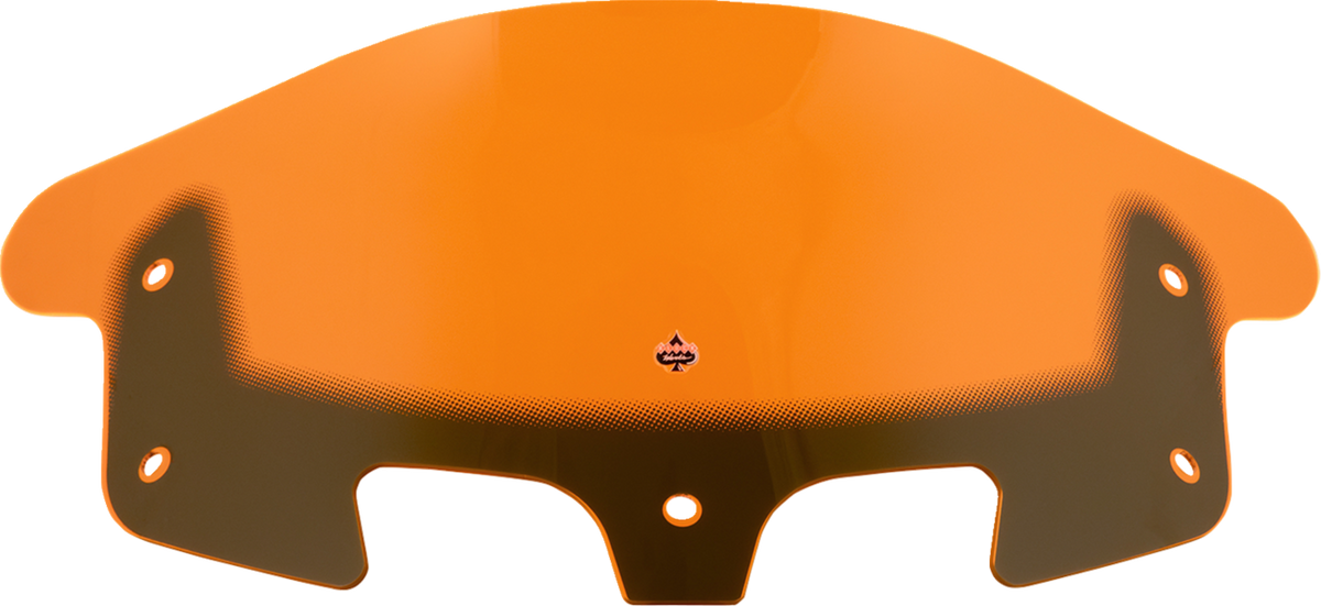 Ice Flare® Windshield - 10" - Orange Ice - '14-'26 Indian