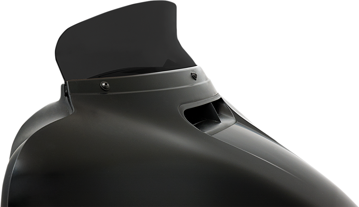 Spoiler Windshield - 4-1/2" - Dark Black Smoke - FLH