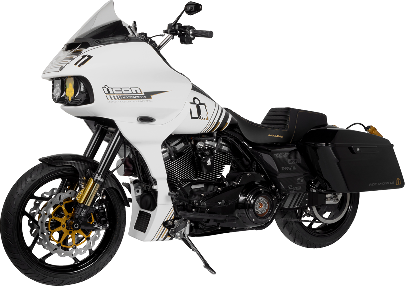 BRL Race Bubble Vented Windshield