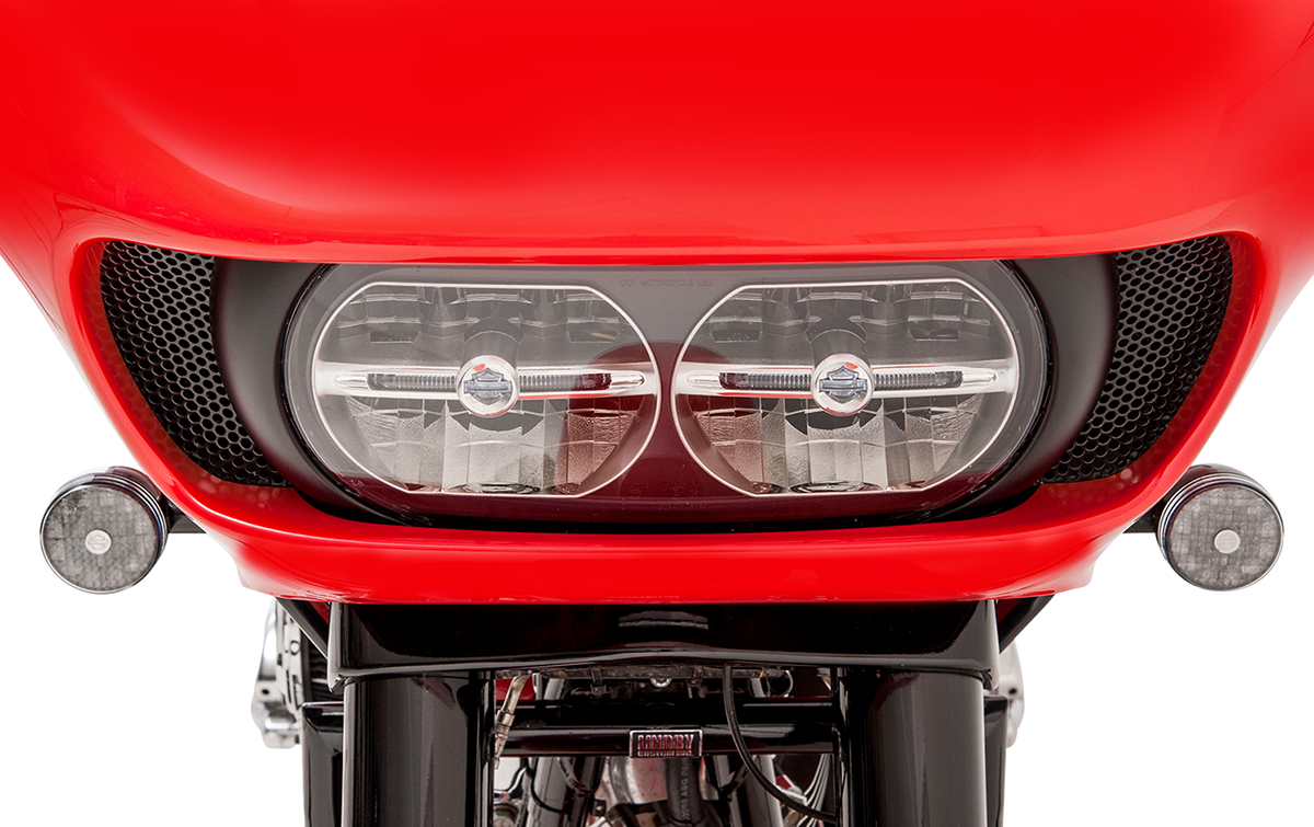 Fairing Vent Screen - Round - Black - FLTR