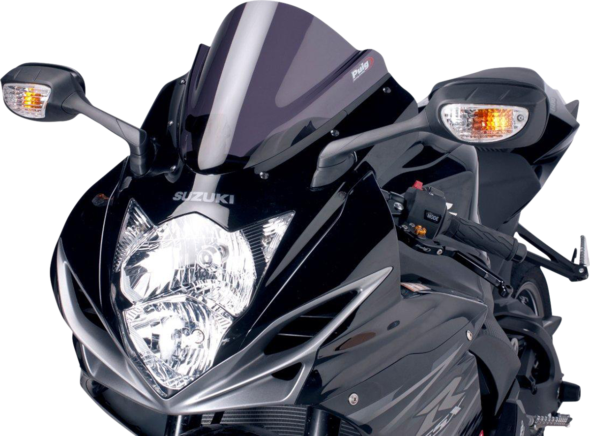 Race Windscreen - 11" - Dark Smoke - GSX-R600/GSX-R750