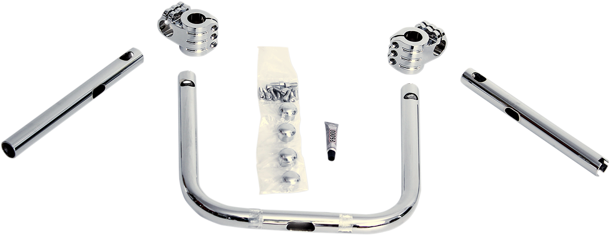 Klip Hanger Handlebar For Indian - 10" - Chrome/Chrome