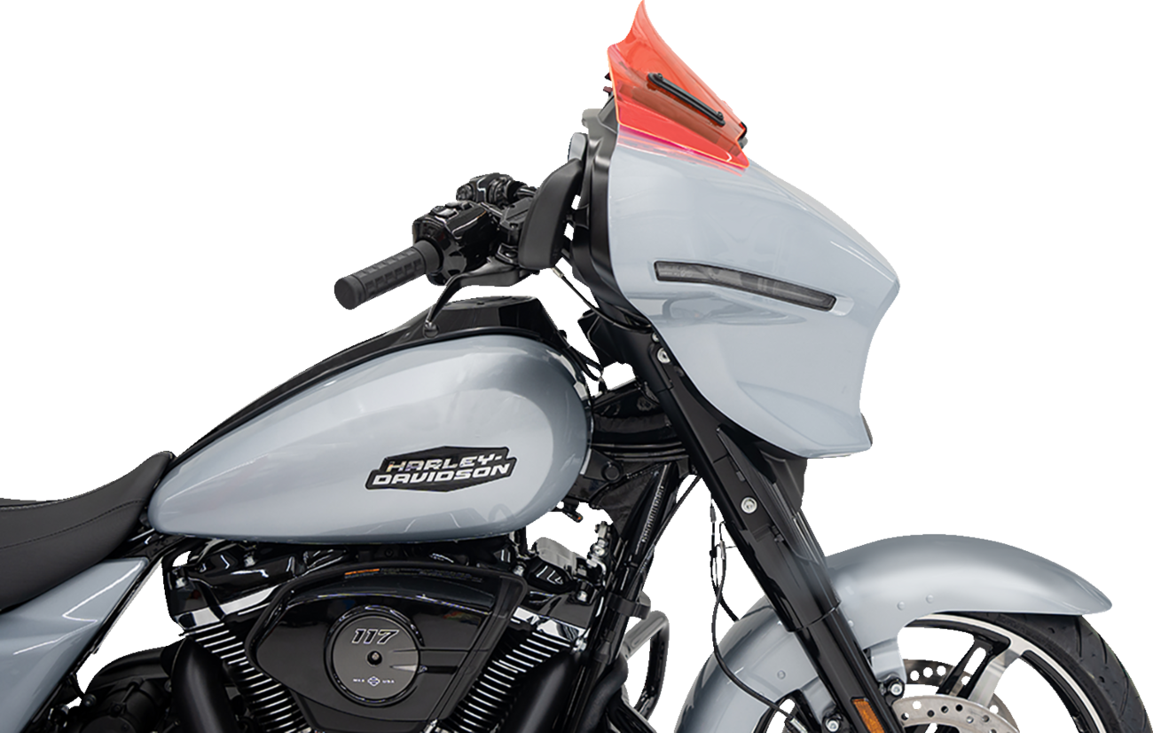 Ice Flare® Windshield - 8" - Pink Ice - FLHX