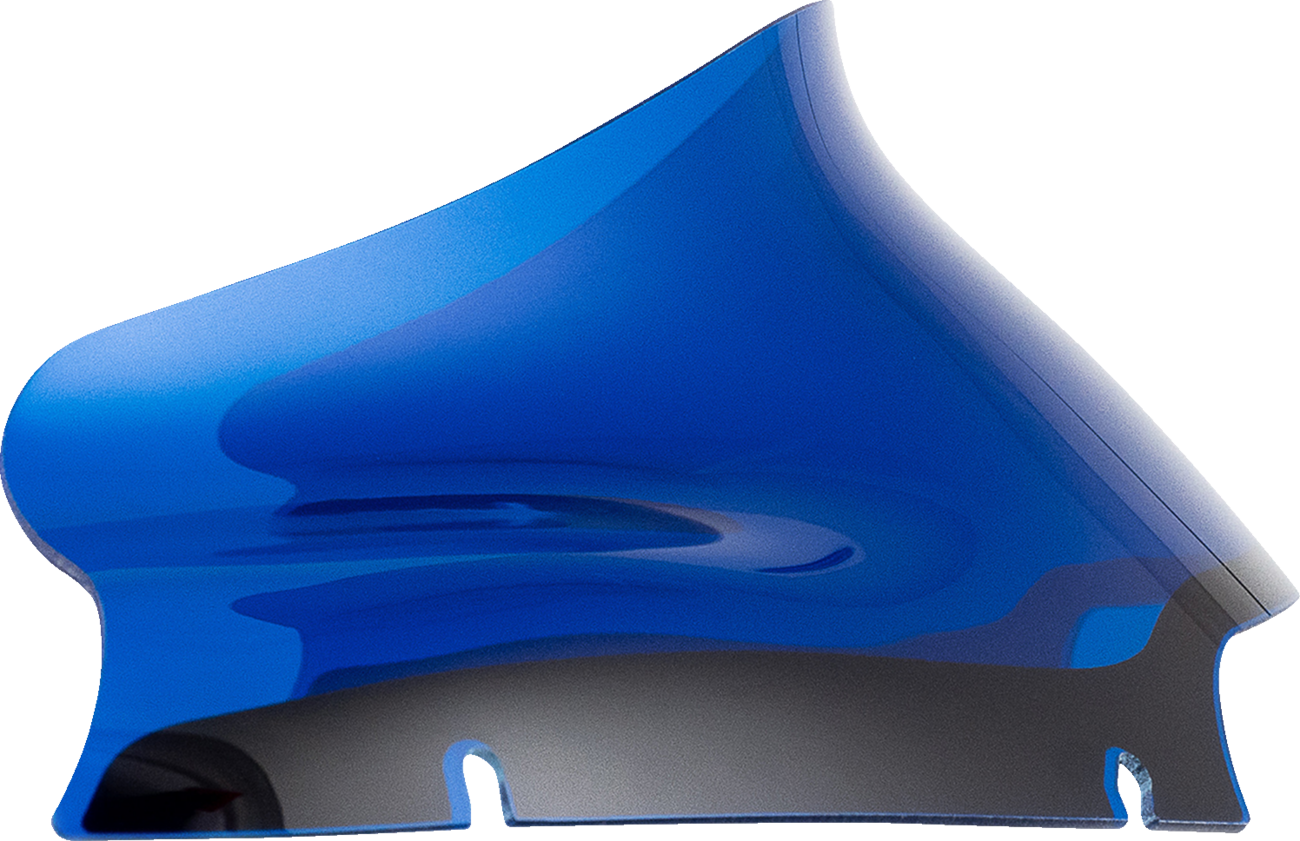 Kolor Flare® Windshield - 6" - Blue - '15-'25 FLTR
