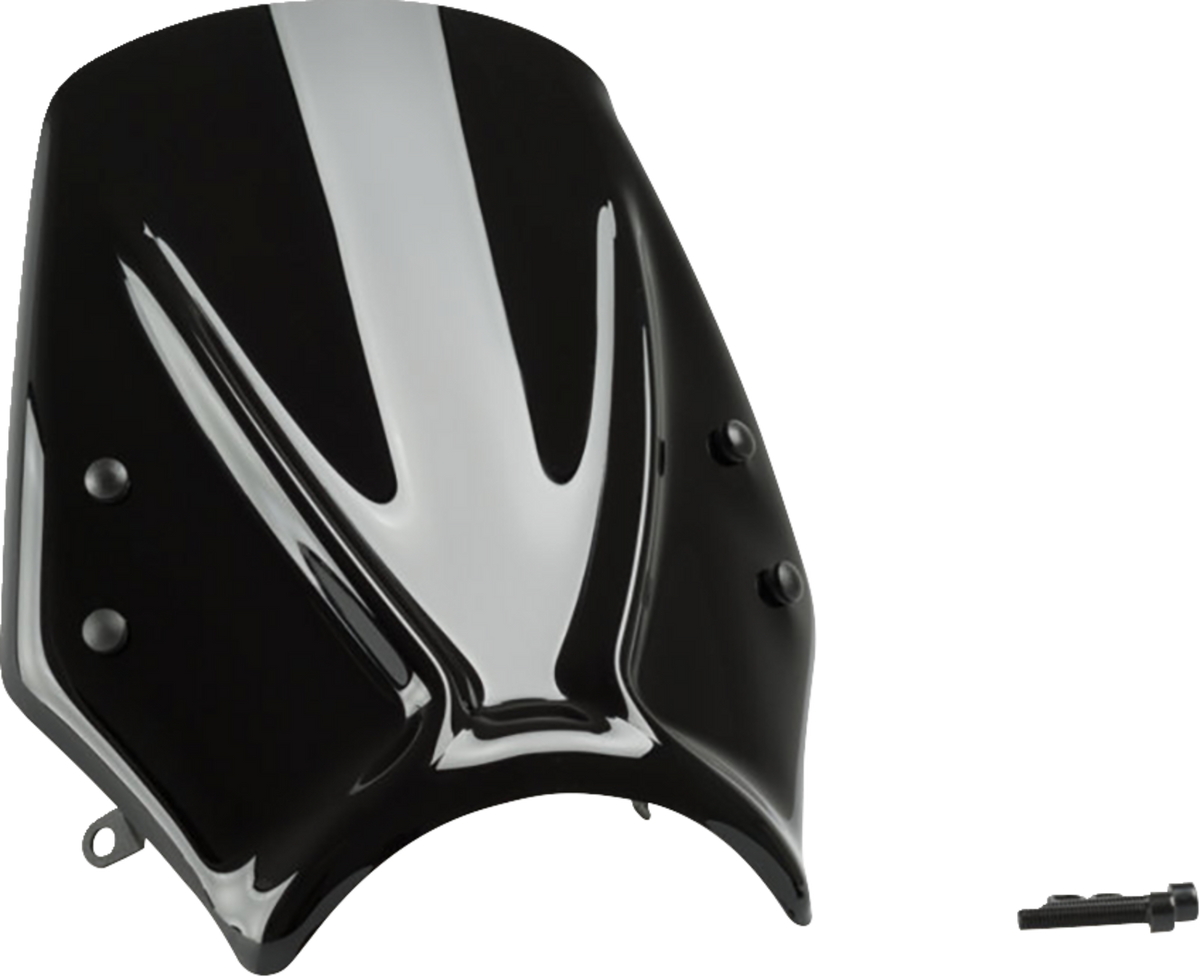 New Generation Windscreen - Black - Trident 660