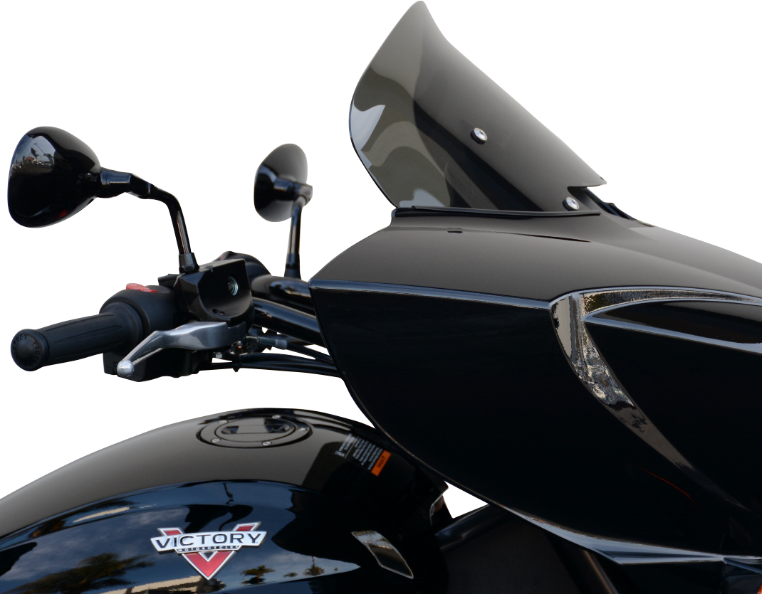 Windshield - Dark Smoke - 10" - Victory