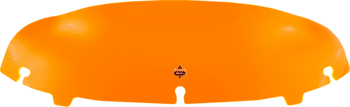 Ice Flare® Windshield - 4" - Orange Ice - '14-'25 FLHT/FLHX