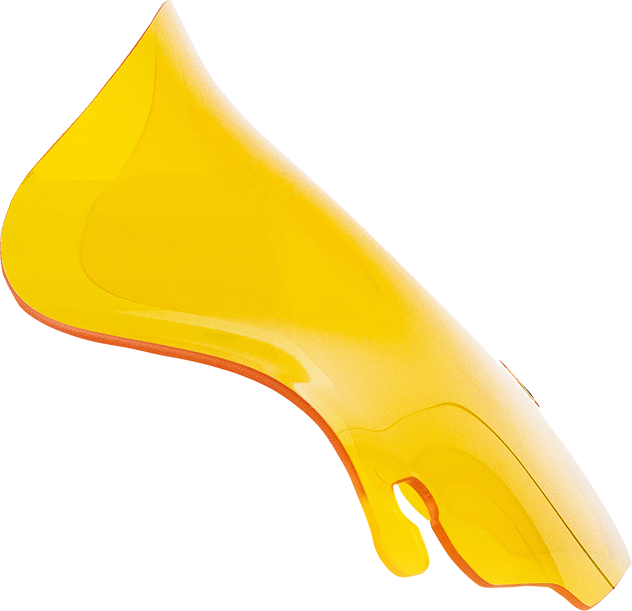Kolor Flare® Windshield - 6-1/2" - Yellow - '96-'13 FLHT/FLHX