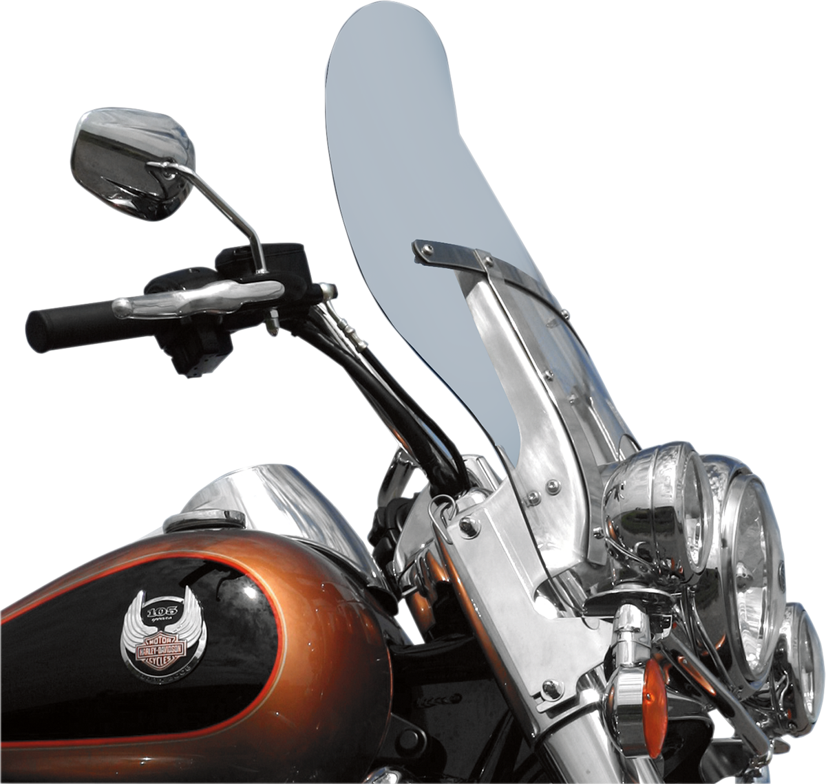 Billboard Flare® Windshield - 19-3/8" - Clear - '94-'25 FLH/FLD