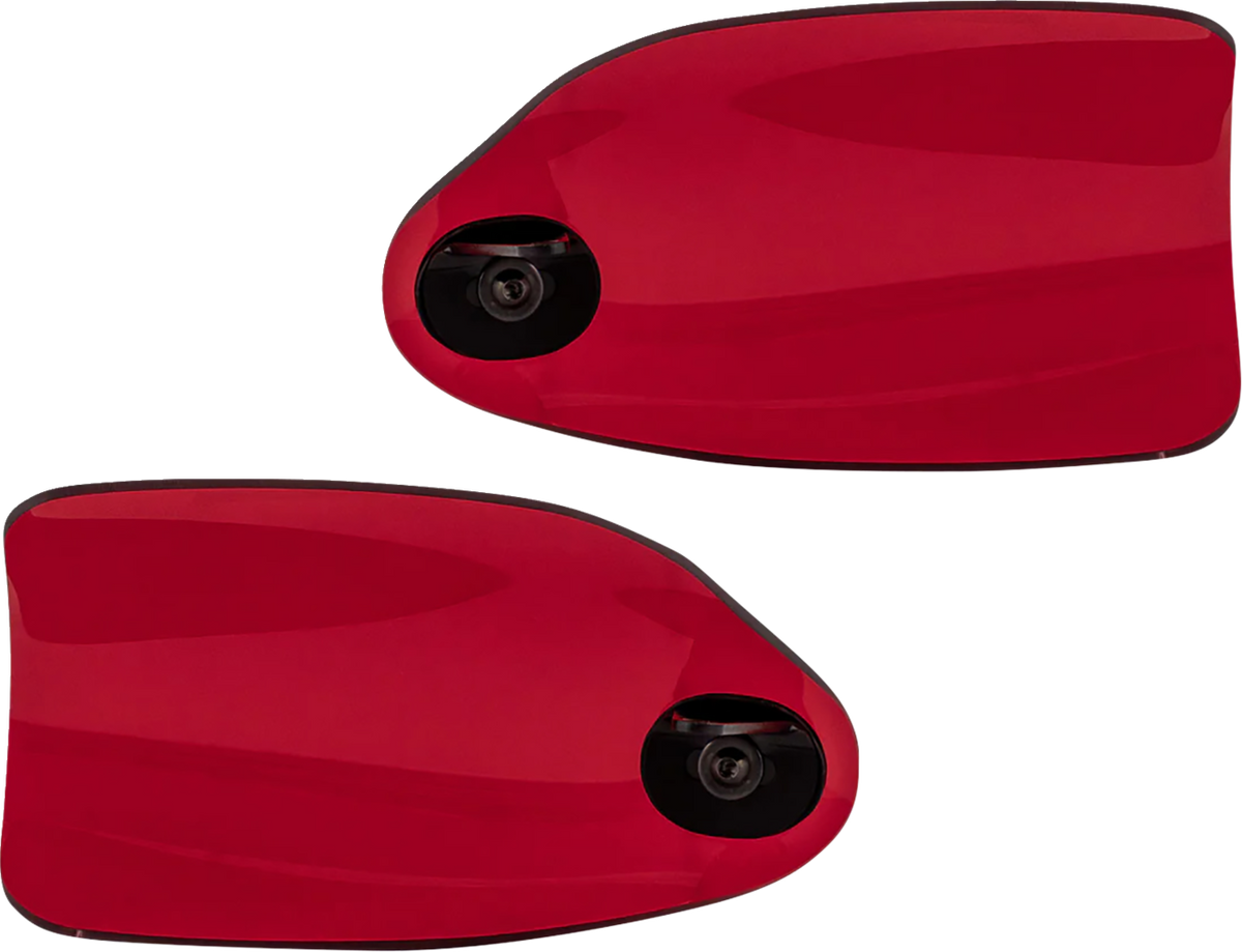 Flare® Handguards - Harley-Davidson Cable Clutch - Red