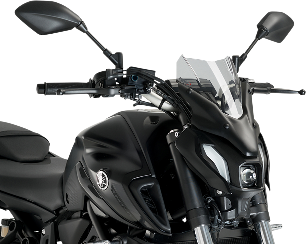 New Generation Windscreen - 12-1/2" - Smoke - MT-07