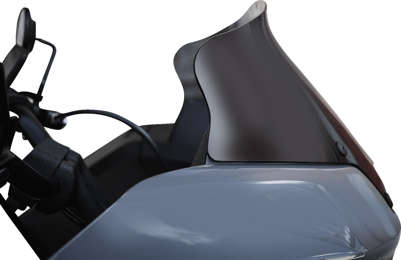 Flare® Windshield - 6" - Dark Smoke - FXLRST