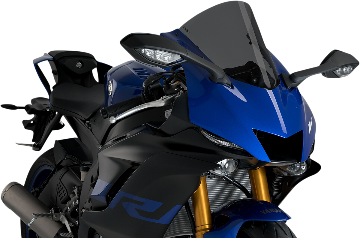 Race Windscreen - 14-1/2" - Dark Smoke - YZF-R6/YZF-R7