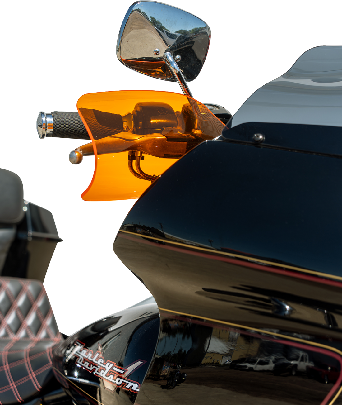 Flare® Handguards - '23-'25 Harley-Davidson - Orange Ice