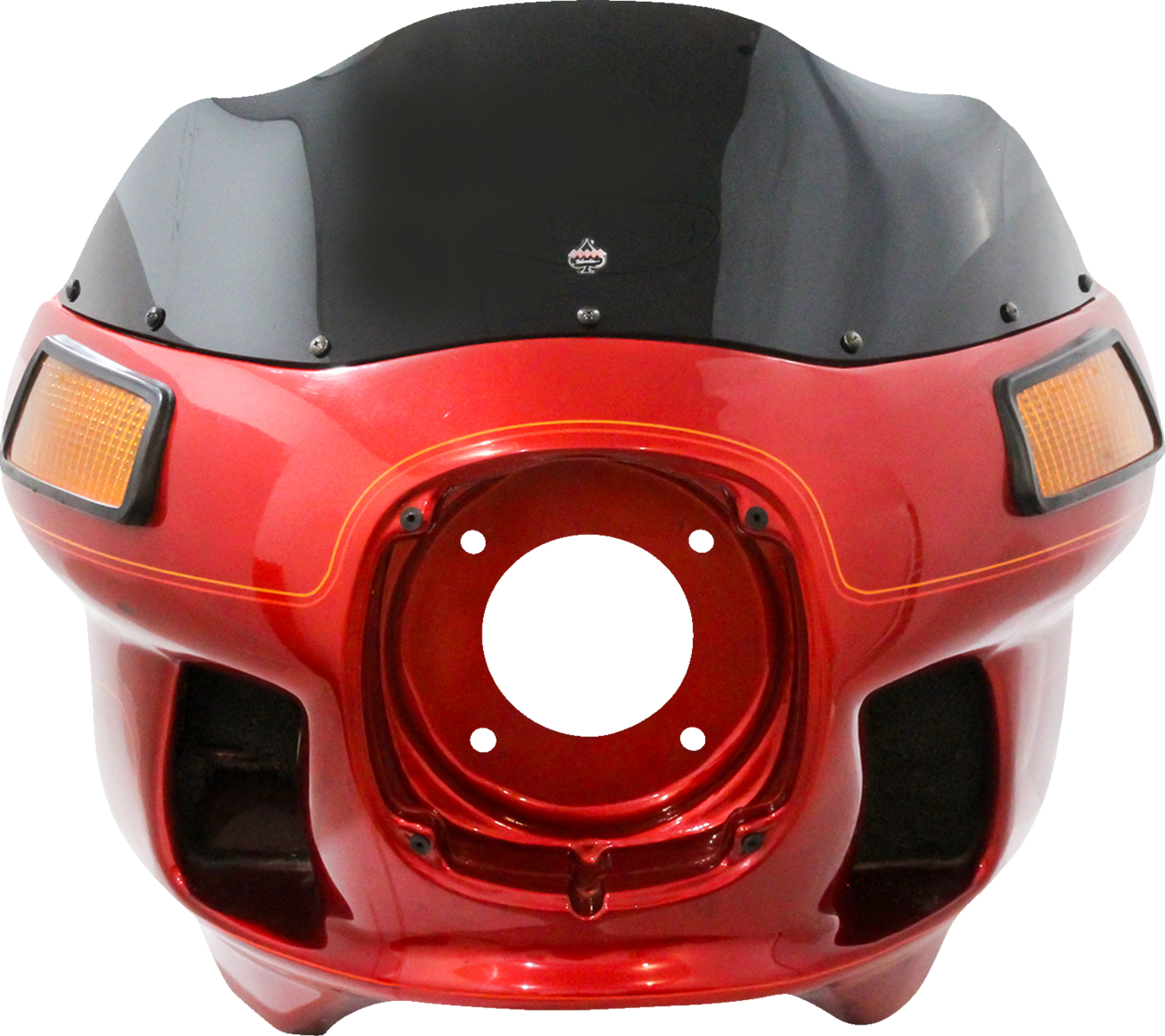 Flare® Windshield - 9" - Black - '83-'93 FXRT