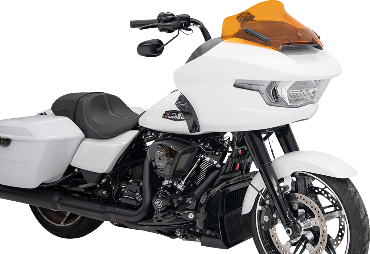 Kolor Flare® Windshield - 10" - Orange - '23-'25 FLTRX