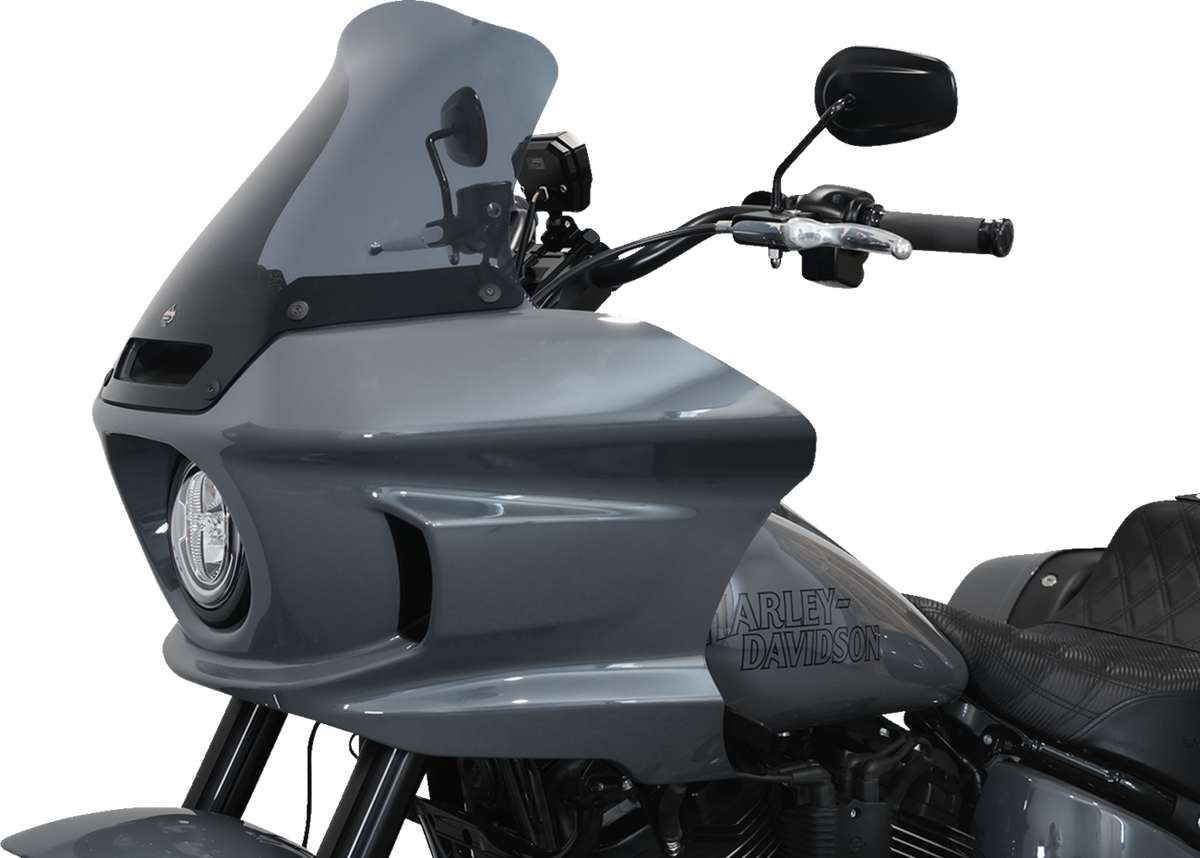 Flare® Windshield - 10" - Dark Smoke - FXLRST