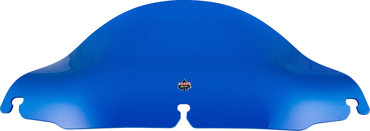 Kolor Flare® Windshield - 6-1/2" - Blue - '96-'13 FLHT/FLHX