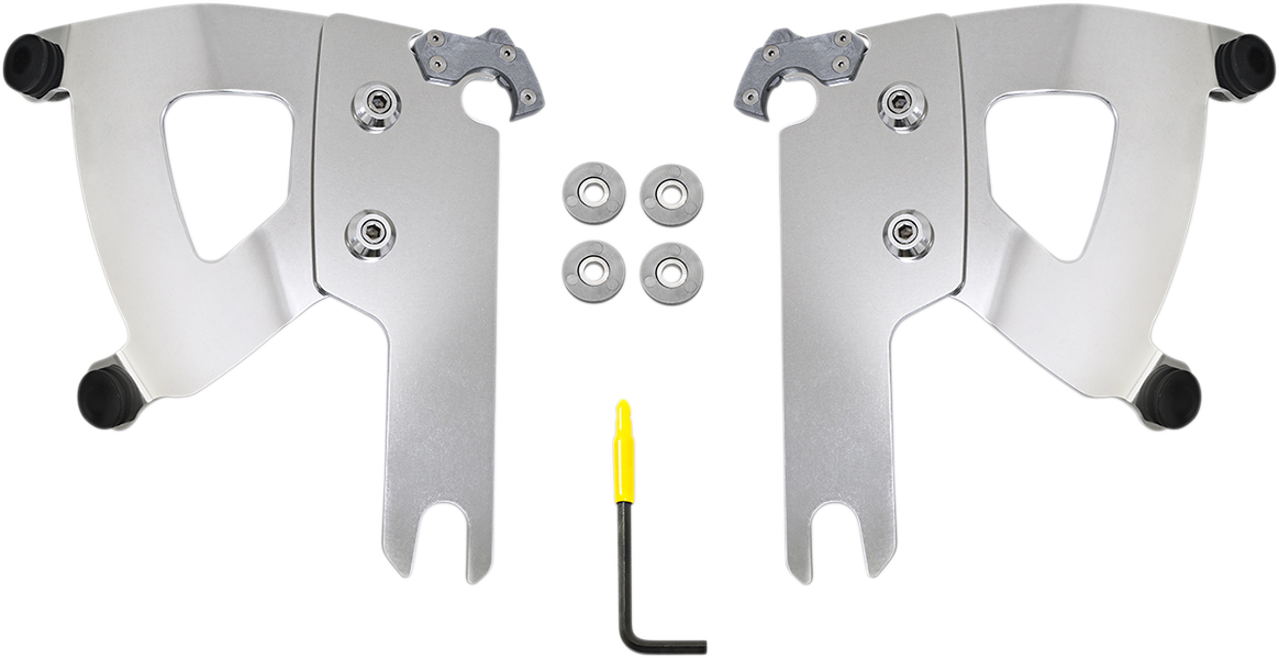 Road Warrior Mounting Kit - Polished - FLHR