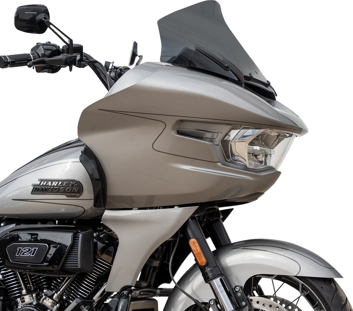 Pro-Touring Flare® Windshield - 12" - Dark Smoke - '23-'25 FLTRX
