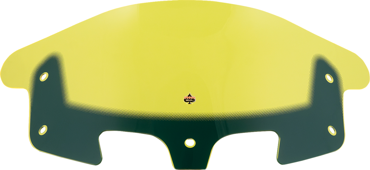 Ice Flare® Windshield - 10" - Yellow Ice - '14-'26 Indian