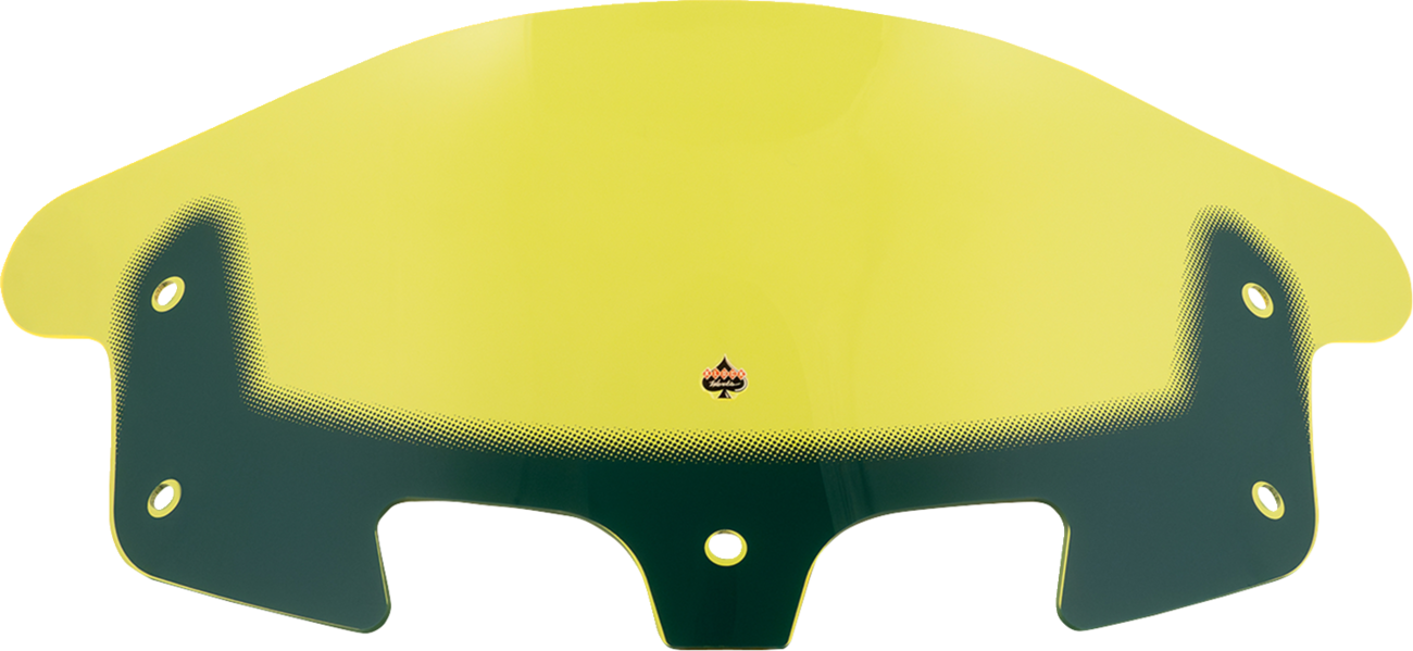 Ice Flare® Windshield - 10" - Yellow Ice - '14-'26 Indian