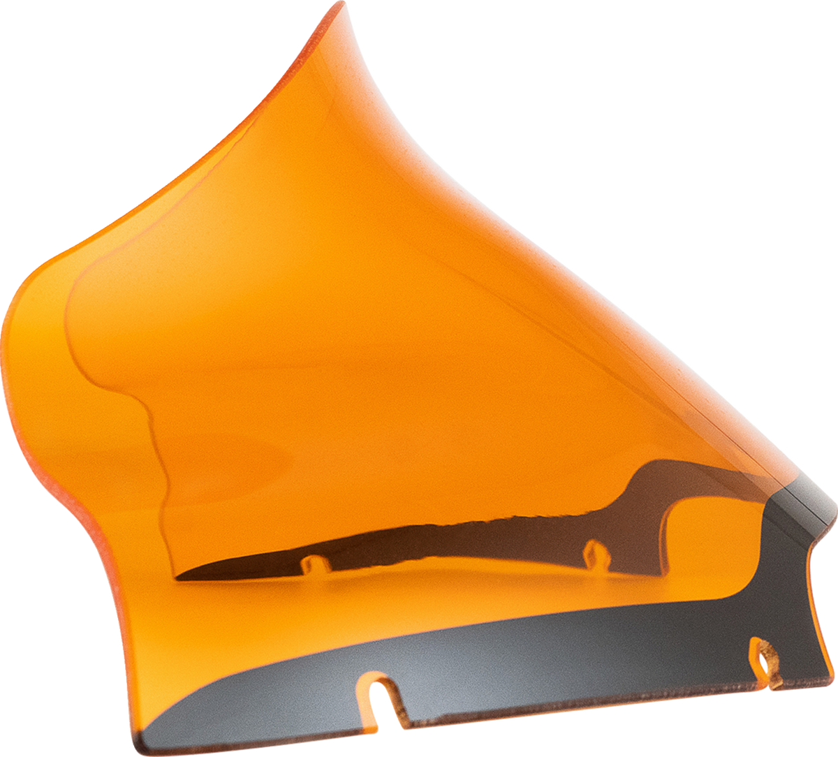 Kolor Flare® Windshield - 9" - Orange - '15-'25 FLTR