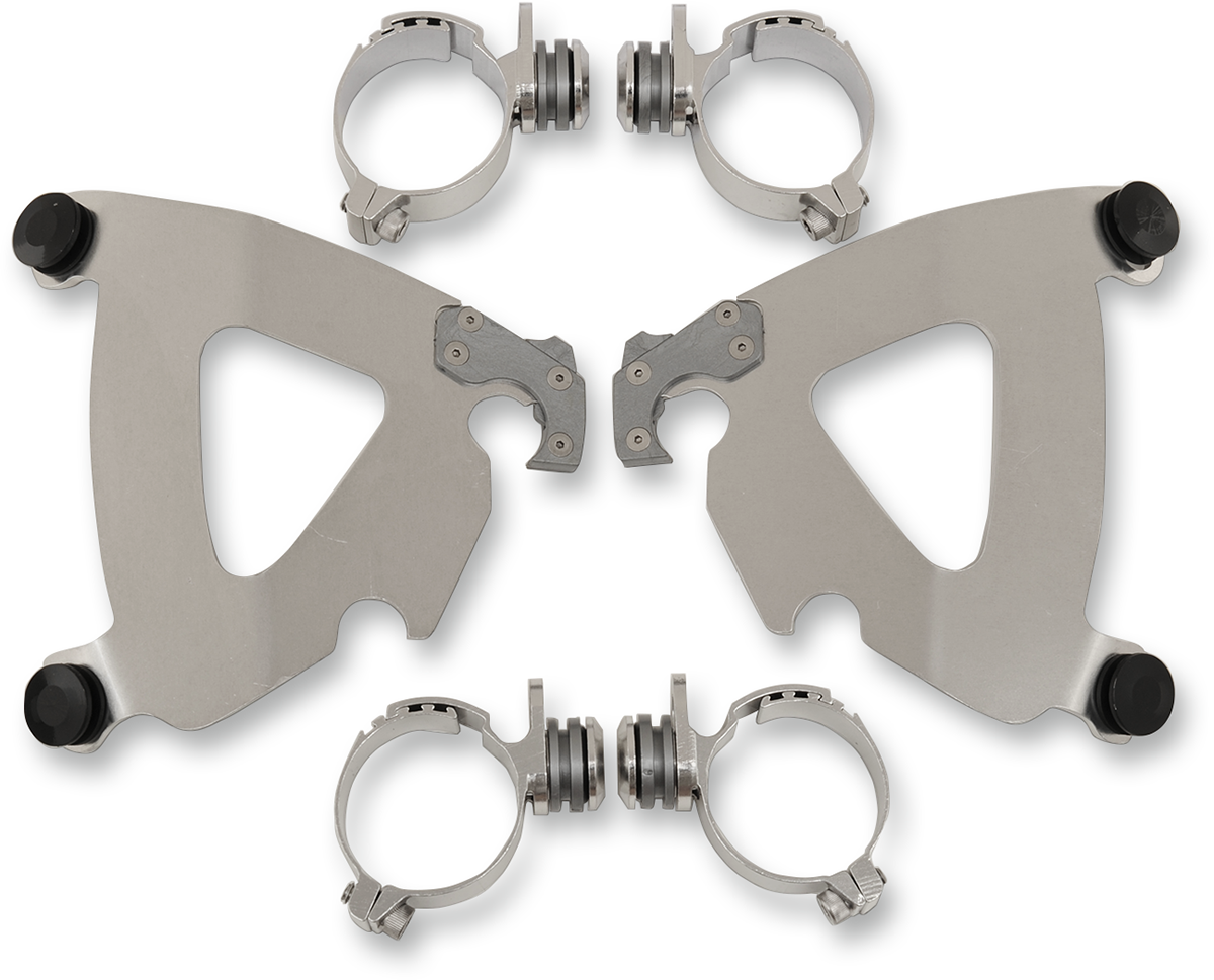 Road Warrior Mounting Kit - Polished - FXD