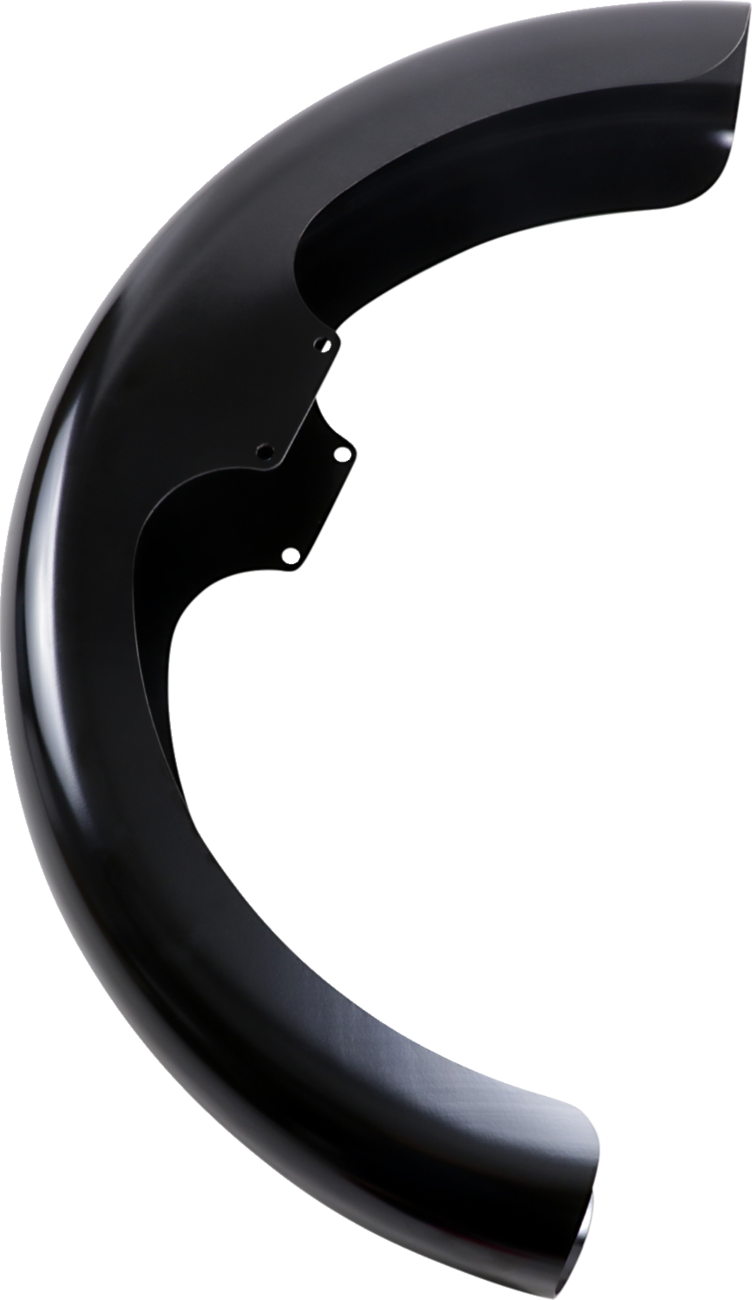 Wrapper Front Fender - Black - 19" - HD Dyna/FXR/Sportster