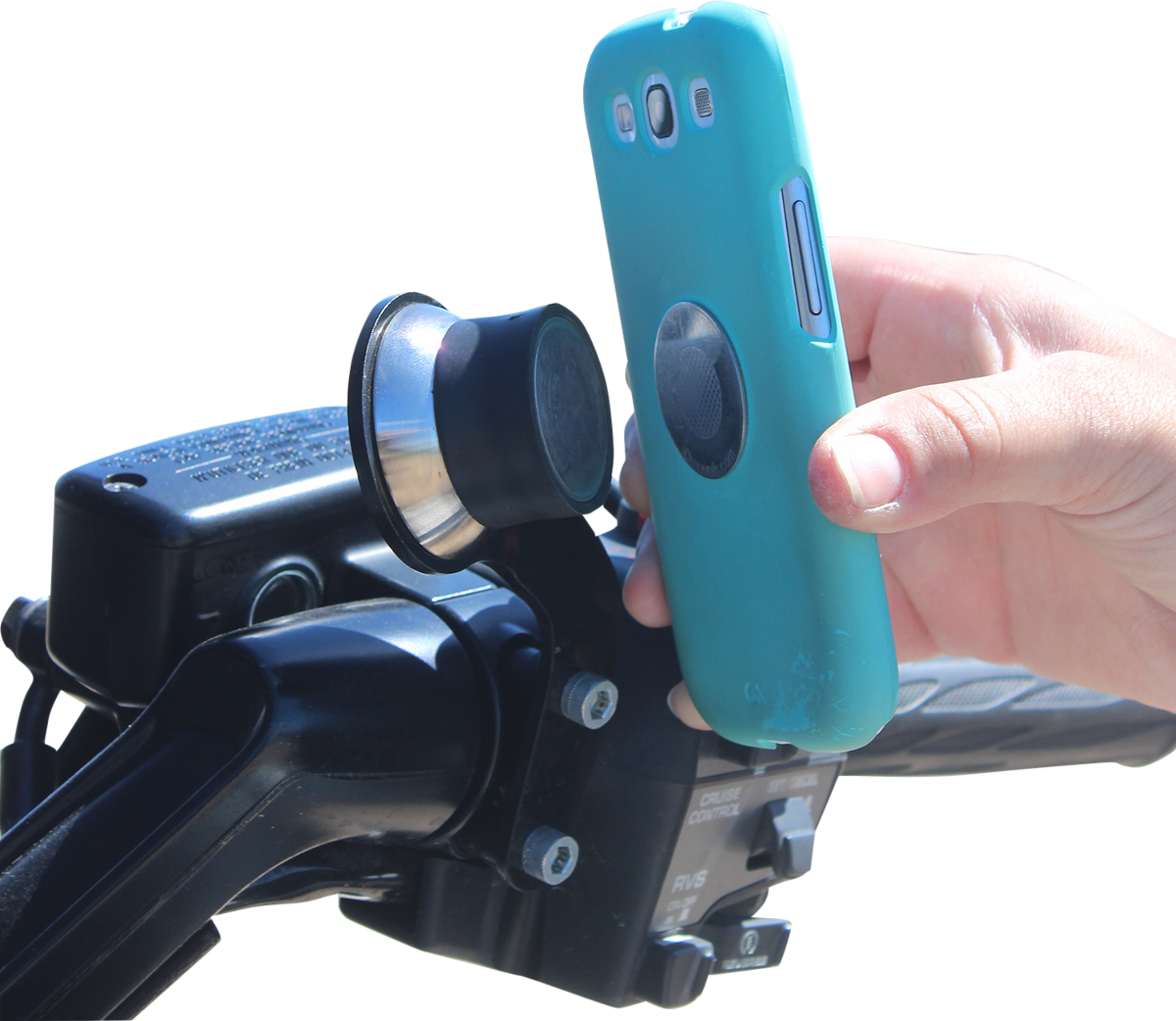 iOmounts™ Device Mount - Handlebar Mount - Left - GL1500 - Black