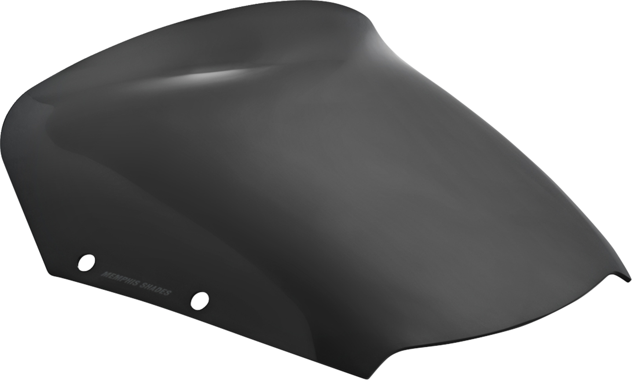 Spoiler Windshield - 6" - Dark Black Smoke - FLHX