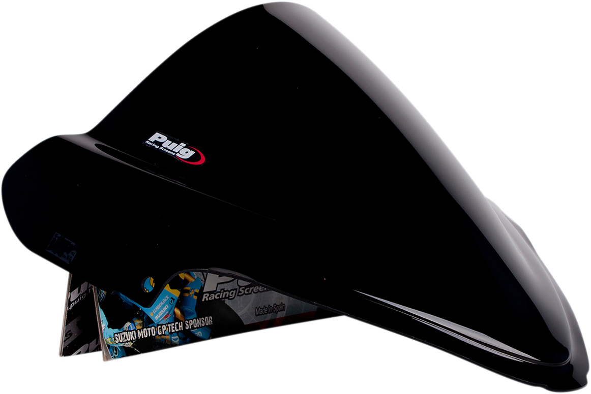 Race Windscreen - 15-3/8" - Black - Hayabusa