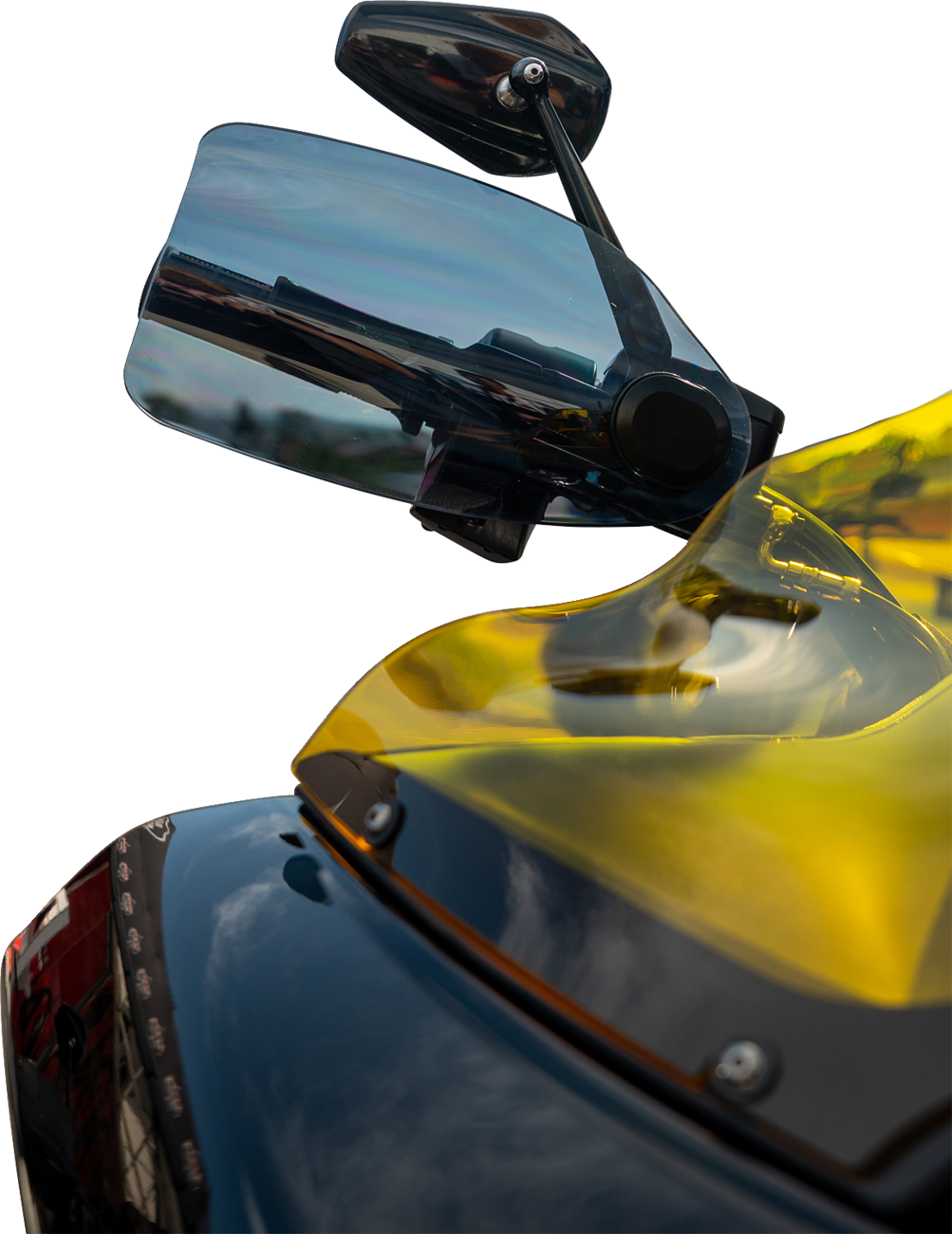 Flare® Handguards - Harley-Davidson Cable Clutch - Dark Smoke