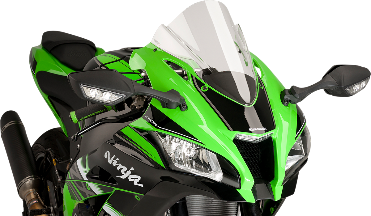 Race Windscreen - 14-1/4" - Clear - ZX10R