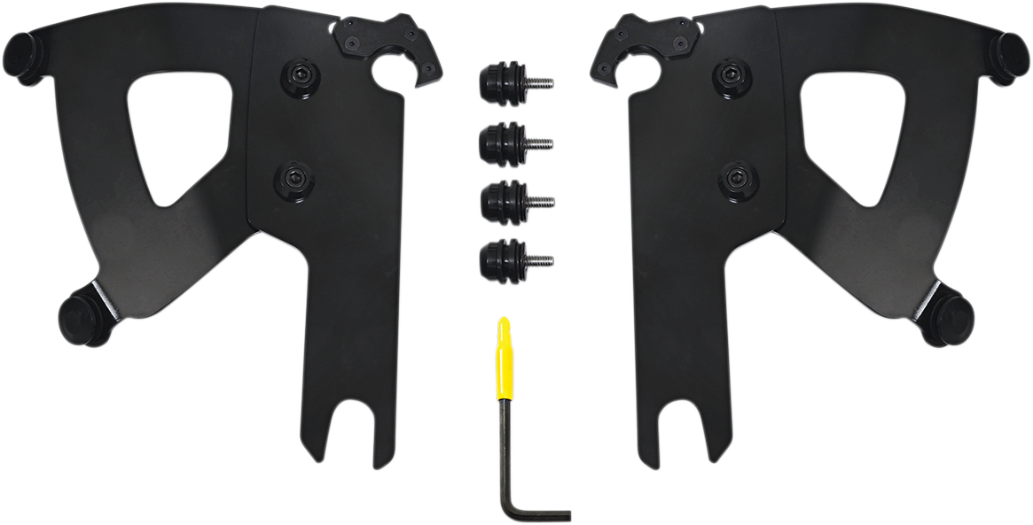 Road Warrior Mounting Kit - Black - FLHR