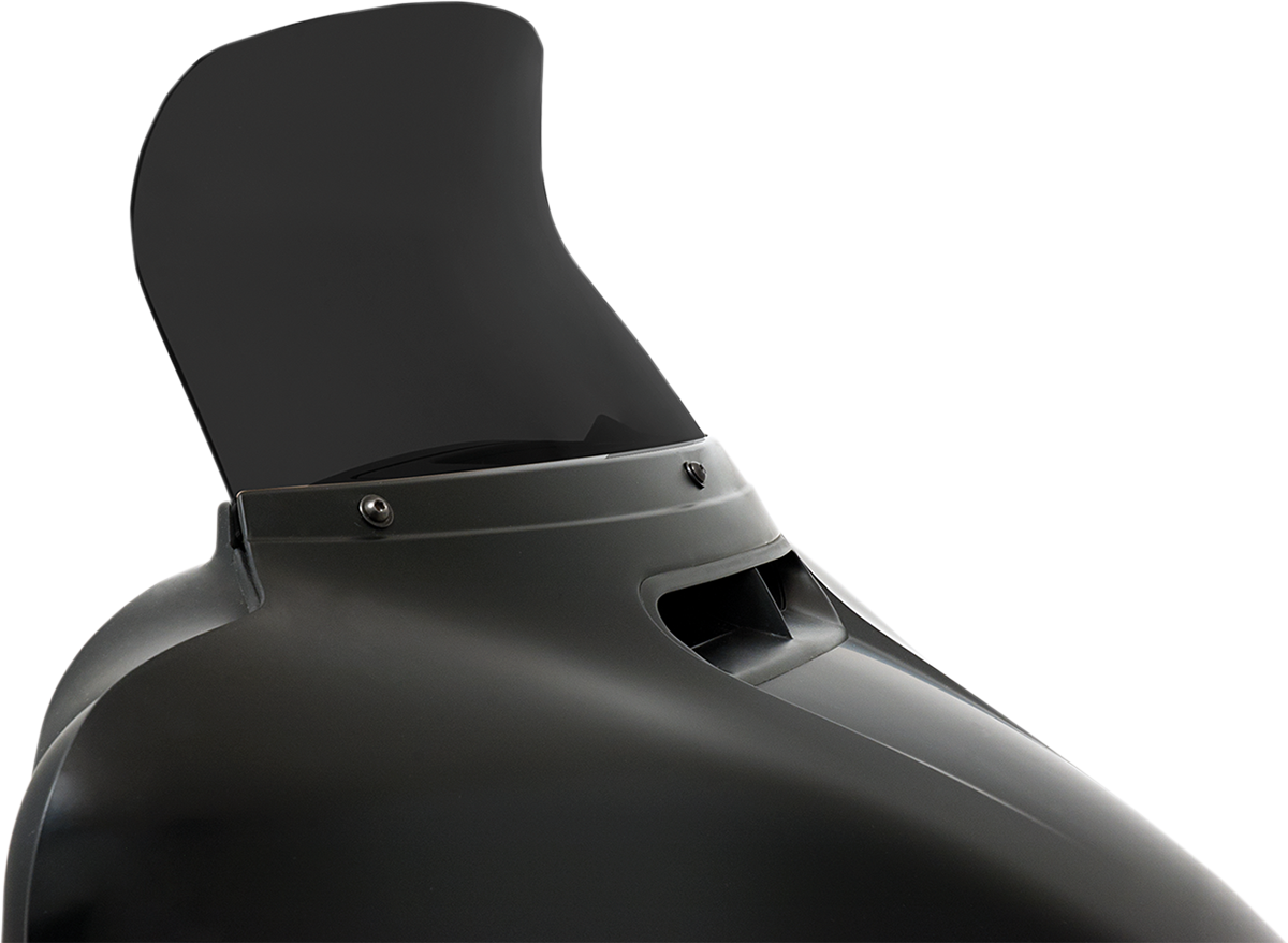 Spoiler Windshield - 8-1/2" - Dark Black Smoke - FLH