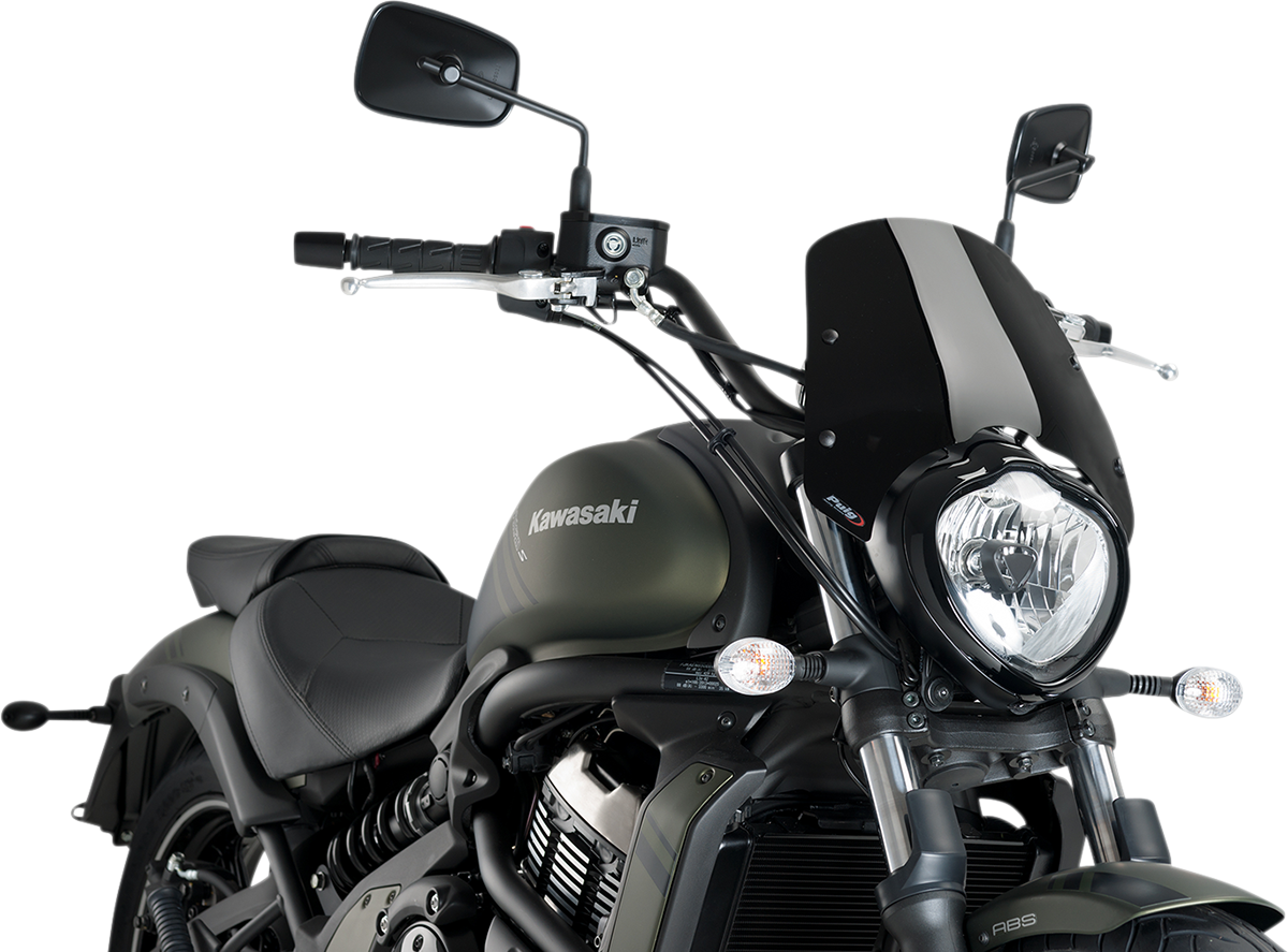 New Generation Windscreen - 12-1/4" - Black - Vulcan