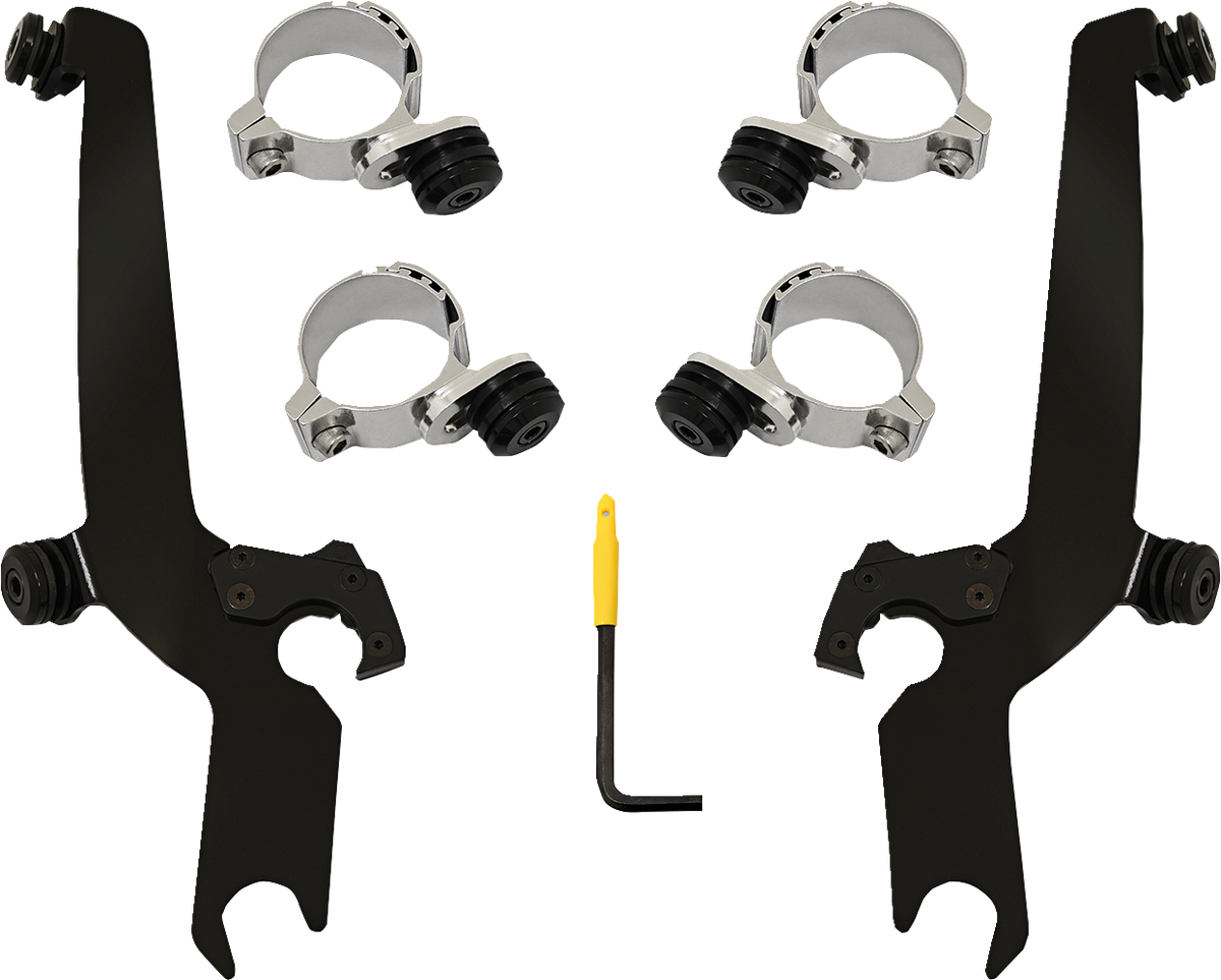 Sportshield Mounting Kit - Black - Honda