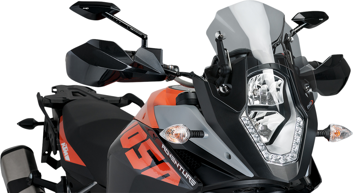 New Generation Windscreen - 12-3/8" - Smoke - KTM Adventure