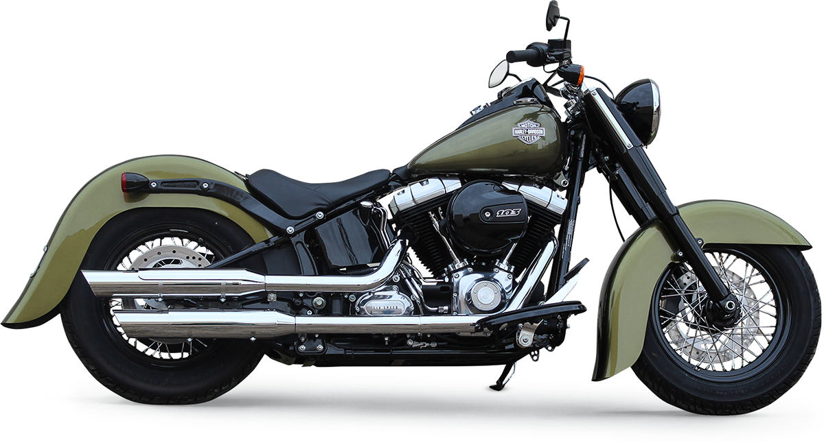 Benchmark Front Fender - Black - 21" - HD Softail