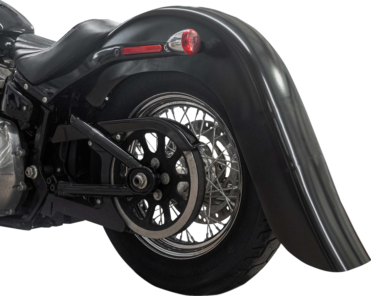 Benchmark Rear Fender - Vicla - Smooth - 9" Extender Rear - Black