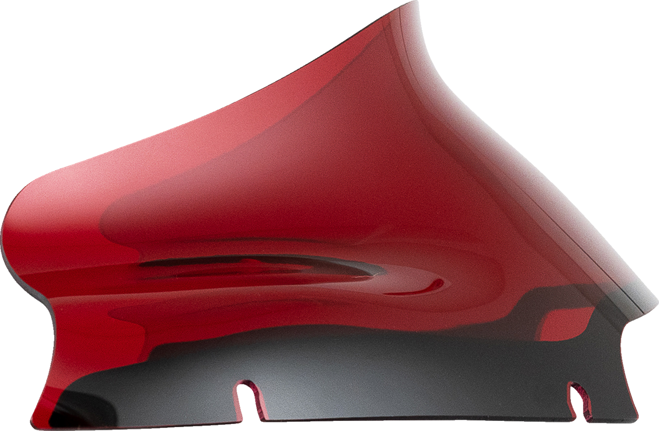 Kolor Flare® Windshield - 6" - Red - '15-'25 FLTR