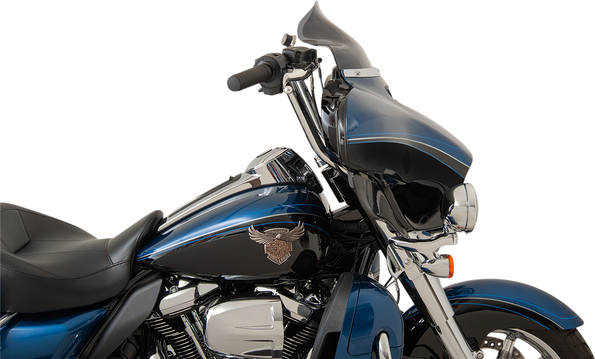 Flare® Windshield - 8-1/2" - Dark - Smoke - '14-'25 FLH
