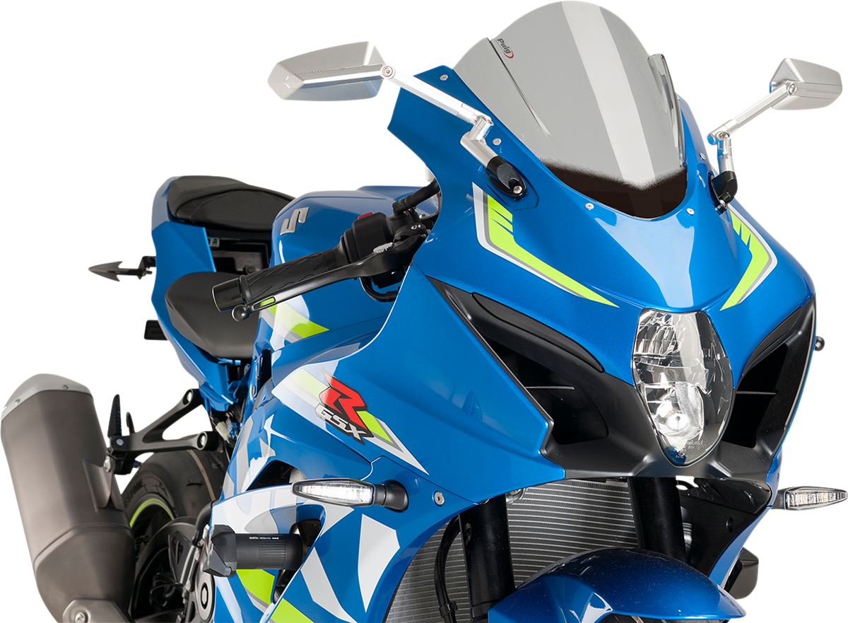 Race Windscreen - 12-1/4" - Smoke - Suzuki